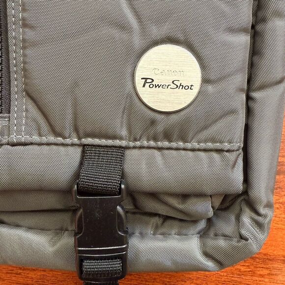 CANON Shoulder Camera Bag Power‎ Shot Dark Gray Medium Case Holster Satchel aa87 - Picture 14 of 16